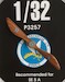 Hand made wooden prop Tibbenham T.28066 for Se5a - Right hand rotation LFP3257