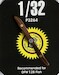 Hand made wooden prop BURR (DFW T28 Floh) LFP3264