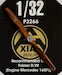 Hand made wooden prop Axial Type III for Fokker DVII with Mercedes 160HP engine) LFP3266