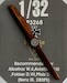 Hand made wooden prop Reschke Type II for Albatros W4, Aviatik CI/II, Fokker DVII, Pfalz DXII LFP3268