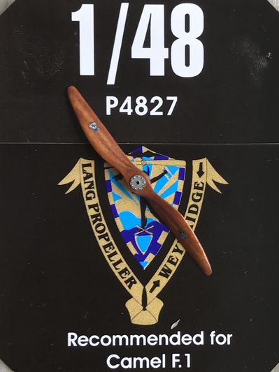 Hand made wooden prop Lang Type II , for Sopwith Camel F1, Snipe  LFP4827