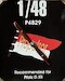 Hand made wooden prop Propulsar for Pfalz DXII LFP4829
