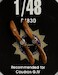 Hand made wooden props Chauviere for Caudron G.IV (2x) LFP4830