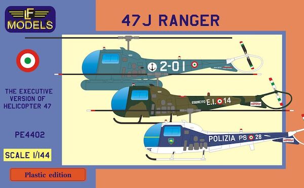 Agusta Bell 47J Ranger (Italian Navy, Italian Army/Police) (2in1) PE-4402