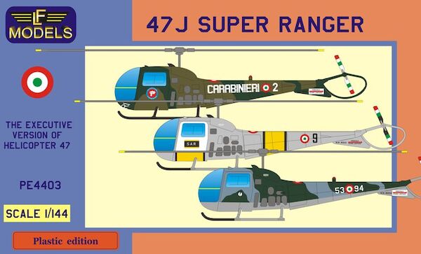Agusta Bell 47J Super Ranger (Carabinieri, Italian SAR/AF)(2in1)  PE-4403