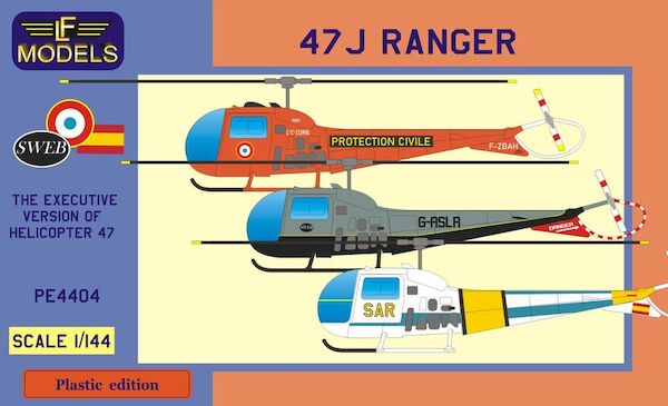 Agusta Bell 47J Ranger (France, UK, Spain) (2in1) PE-4404