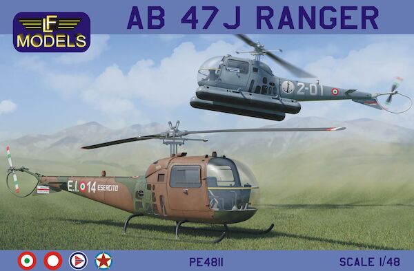 AB47J Ranger (Italian Navy, Army, Yugo., Danmark, Norway AF)  PE-4811