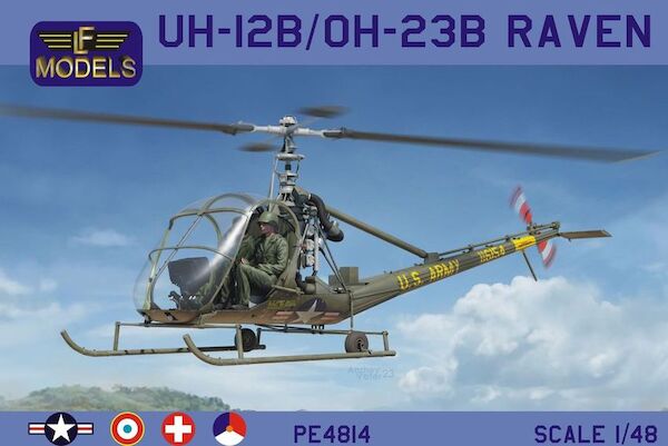 Hiller UH-12B / UH-23B Raven (Korean war, France, Swiss, DUTCH)  PE-4814