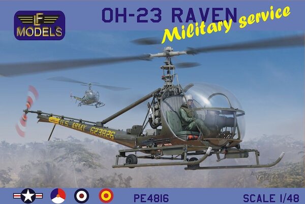 Hiller OH23C Raven - (US, KLu, Royal Navy, Spain) PE-4816