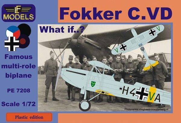 Fokker C.VD What If? Luftwaffe, Czech, UK, Spanish civil war)  PE-7208