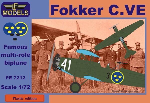 Fokker C.VE Sweden Bristol Mercury VI PE-7212