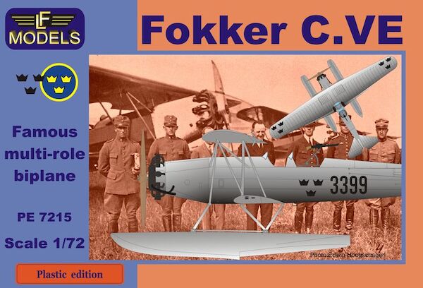 Fokker C.VE (S9) Sweden Bristol Jupiter Float  PE-7215