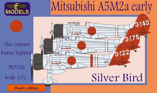 Mitsubishi A5M2a early Claude Silver Bird  PE-7226