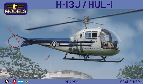 Bell H-13J/HUL-1  (US VIP Transport,US Navy,Brazil,Argentina,Chile)  PE-7259