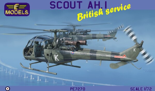 Westland Scout AH1 (Royal Army)  NEW STOCK ORDERED)  PE-7270