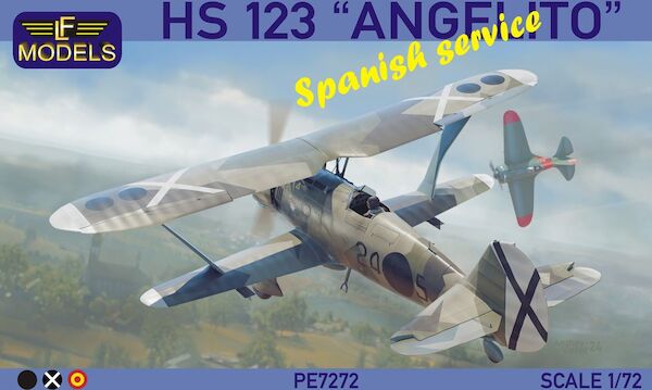 Henschel Hs123 "Angelito" Spanish service  PE-7272