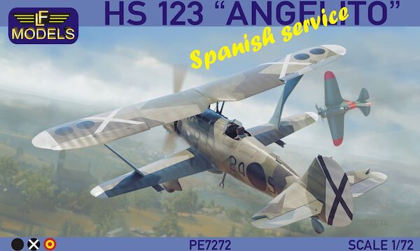 Henschel Hs123 "Angelito" Spanish service PE-7272