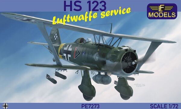 Henschel Hs 123 "Angelito" Luftwaffe service PE-7273