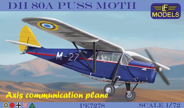De Havilland DH80A Puss Moth Axis Communication Plane  PE-7278