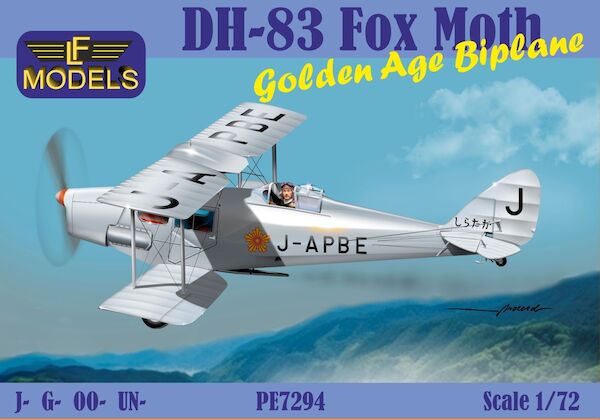 DH-83 Fox Moth "Golden Age Biplane' Including Belgian OO-ENC) PE-7294