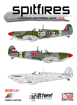 Spitfires, Yugoslav Spitfire MK9 (3) 306LH