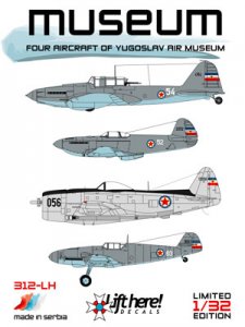 Museum, Four Aircraft of Yugoslav Air Museum 312LH