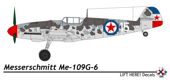 Trophies Partisan Messer, Bucker & Focke-Wulf 402LH
