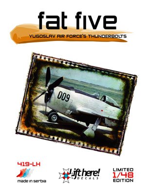 'Fat Five', Yugoslav Air Force's Thunderbolts 419LH