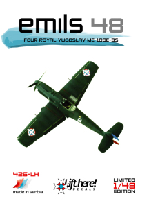 Emils 48, four Yugoslav Messerschmitt BF109E-3's 426LH