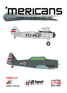 'Mericans, Yugoslav PT19 Kaydet & AT6 Harvard  428LH