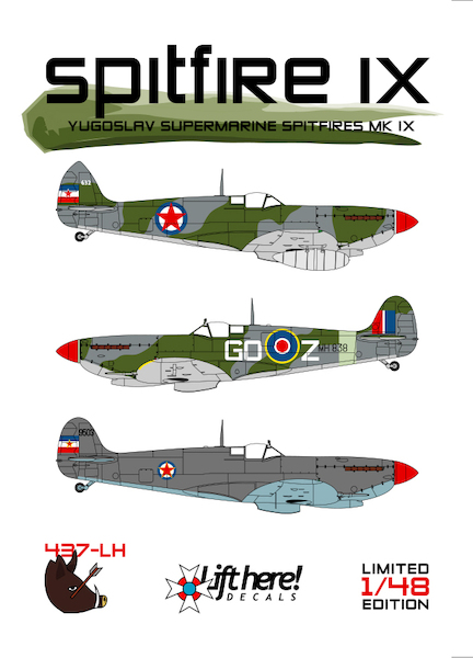 Spitfire IX, Yugoslav Supermarine Spitfire MKIX's 437LH