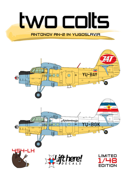 Two Colts, Antonov AN2 in Yugoslavia  454LH