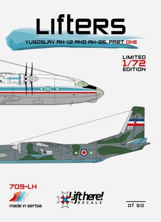 Lifters, Yugoslav AN12 and AN26 (Reprint) 709LH