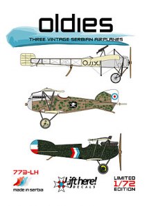 Oldies, three vintage Serbian Aircraft 773LH