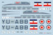 Dakota's , Yugoslav Civil and Miltary C47's  801LH