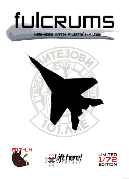 Fulcrums, MiG29's with Pilots names in Yugoslav AF 817LH