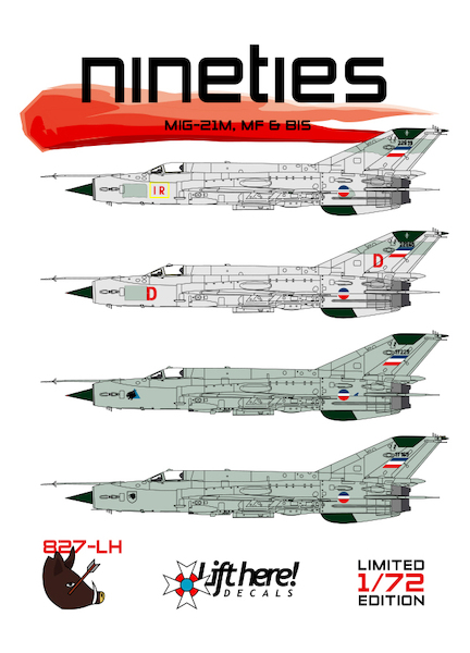 Nineties , MiG21M, MiG21MP and MiG21Bis  827LH