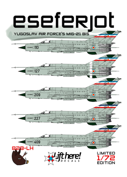 Eseferjot, Yugoslav Air Force MiG21Bis  828LH