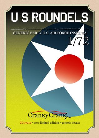 US Roundels Generic Early USAir Force Insignia CC07212