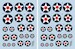 US Roundels Generic Early USAir Force Insignia  CC07212