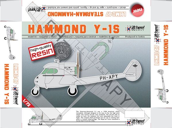 Stearman Hammond Y-1S (KLM)  LHM047