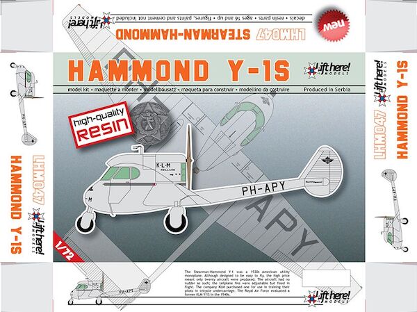 Stearman Hammond Y-1S (KLM) LHM047