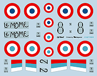 Nieuports, Five Serbian Vintage Biplane Scouts t48LH