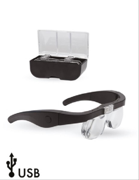 ProLed Magnifier Glasses with 4 hardened lenses and robust frame LC1790USB