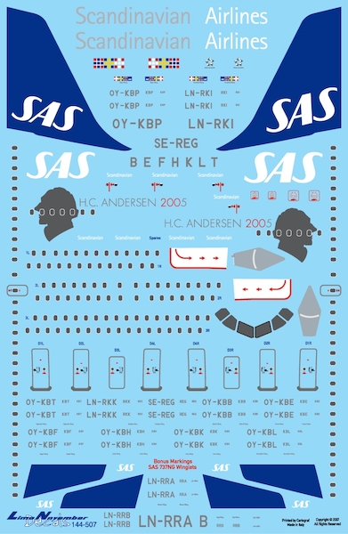 Airbus A319/321 (SAS) ln144-507