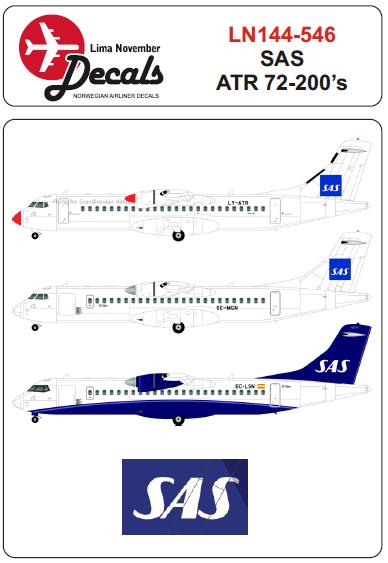 ATR72-200 (SAS)  LN144-546 
