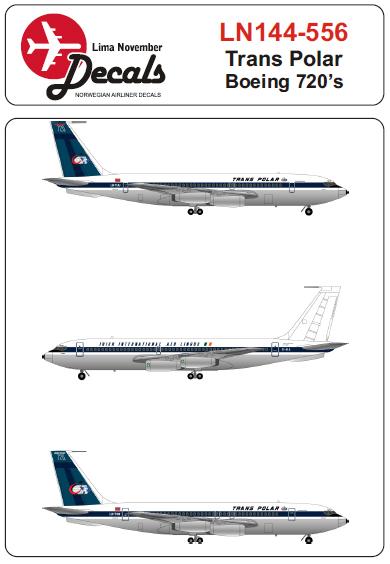 Boeing 720 (Trans Polar)  LN144-556