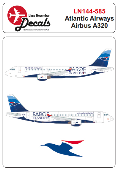 Airbus A320 (Atlantic Airways)  LN144-585