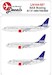 Boeing 737-600/700/800 (SAS) Zvezda and Revell kits LN144-587