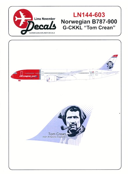 Boeing 787-900 "Tom Crean, Irish Antartic Explorer" EI-LNI/J - Norwegian" (Zvezda) LN144-603